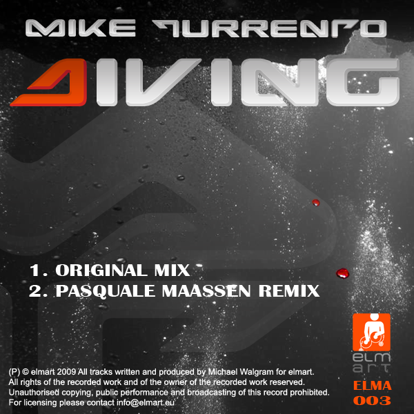 ELMA003 Cover Mike Turrento - Diving