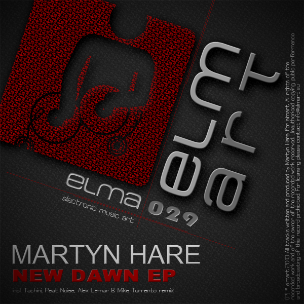 ELMA029 Cover Martyn Hare - New Dawn EP