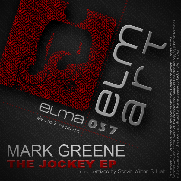 ELMA037 Cover Mark Greene - The Jockey EP