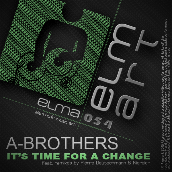 ELMA054 Cover A-Brothers - It's Time For A Change