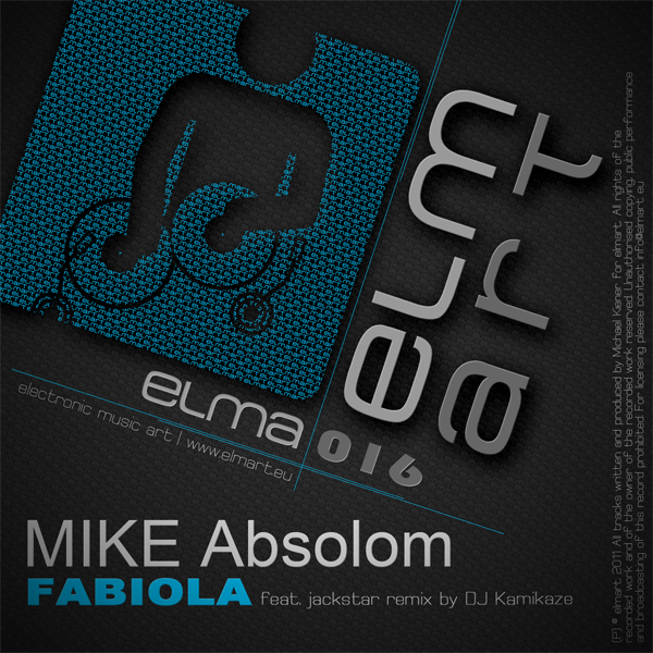 ELMA016 Cover Mike Absolom - Fabiola