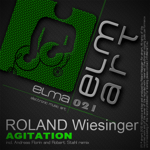 ELMA021 Cover Roland Wiesinger - Agitation
