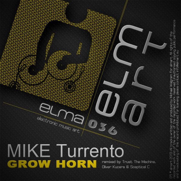 ELMA036 Cover Mike Turrento - Grow Horn